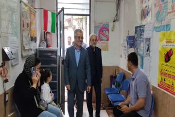 بازدید نماینده مجلس شورای اسلامی از مراکز خدمات جامع سلامت شهرستان رشت